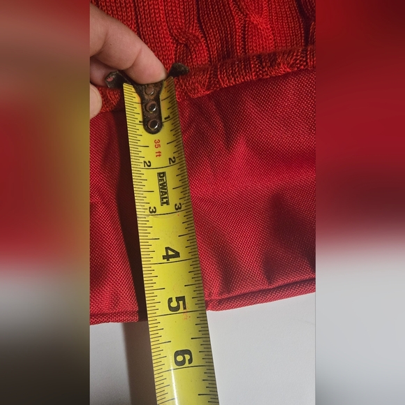 Tommy Hilfiger Red Tote Bag - Picture 8 of 8